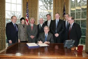 President George W. Bush Signs the Magnuson-Stevens Reauthorization into Law (January, 2007) 