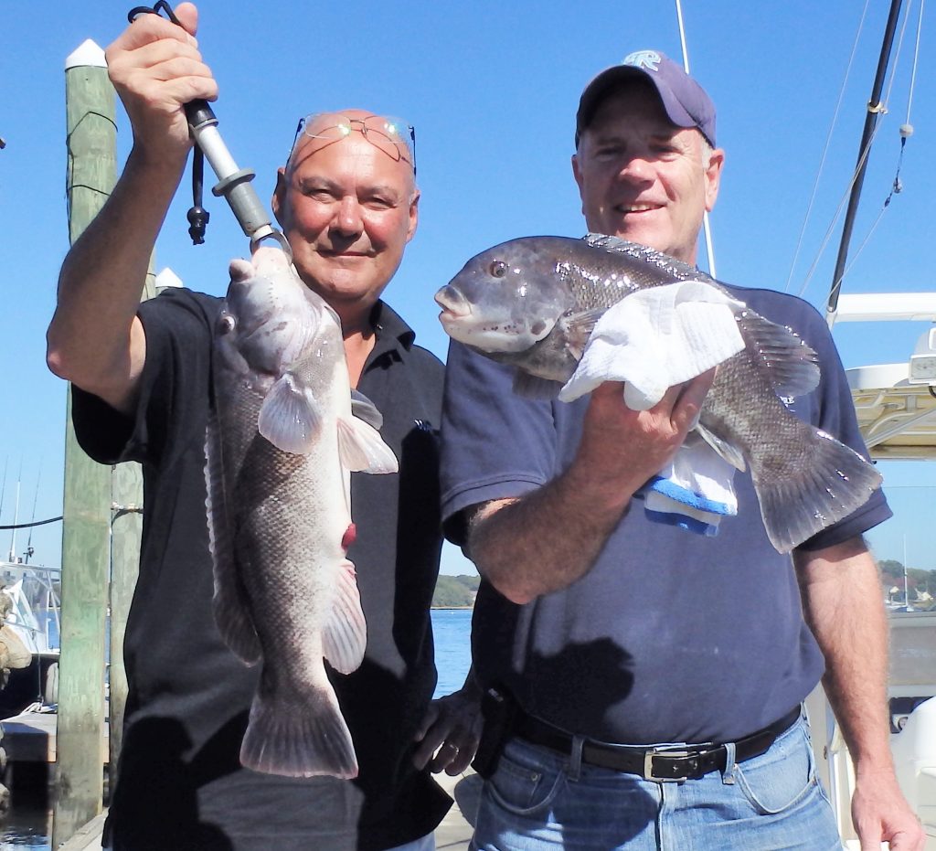 Rick Croteau And Jim Malachowski Caught Tautog To 23 Inches Off Newport ...