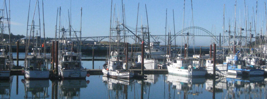 Fishing Boats in Newport, Oregon