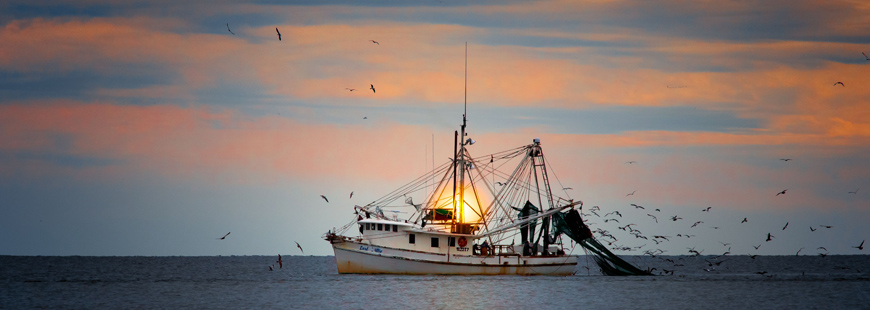 Fishing boat off North Carolina