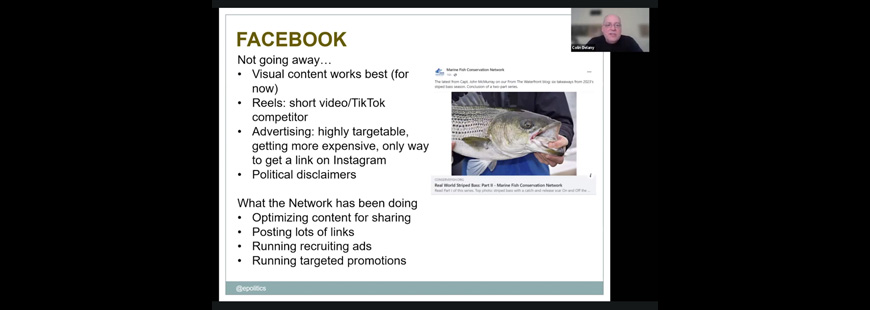 Social media for fisheries advocacy